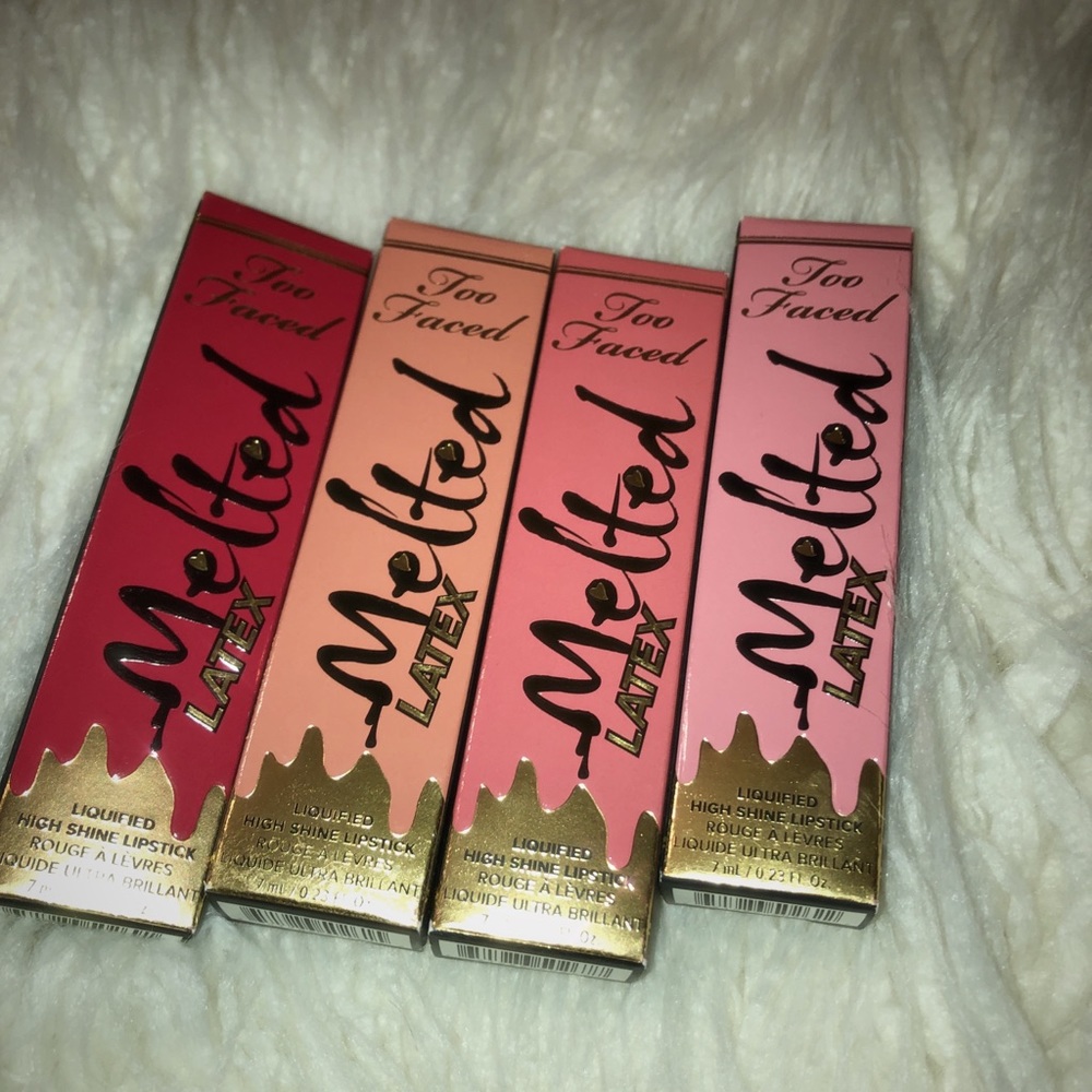 Set of 4 authentic Too Faced
